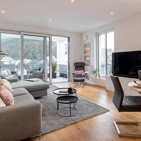 Neu Moselroyal Luxus 2-4 Pers Design Klima Apartment Traben-Trarbach Exterior photo