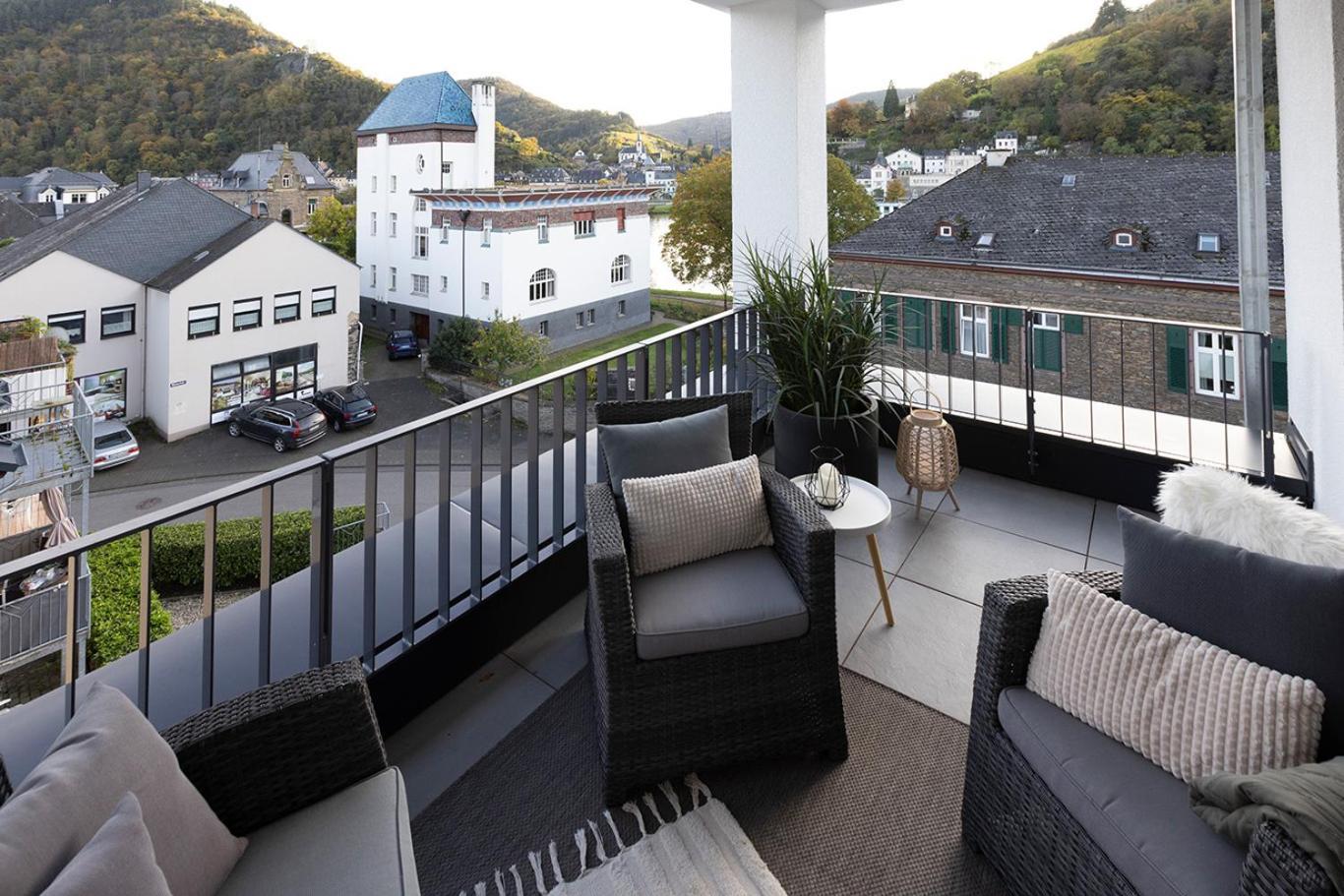 Neu Moselroyal Luxus 2-4 Pers Design Klima Apartment Traben-Trarbach Exterior photo